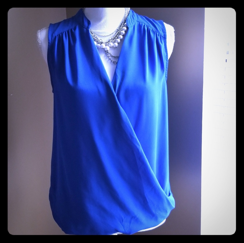 Beautiful Blue I.N.C Blouse